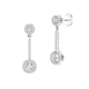 1PPL242      PENDIENTES PLATA RODIADA