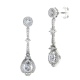 1PPL322      PENDIENTES PLATA RODIADA