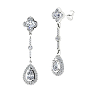1PEB1304     PENDIENTES ORO BLANCO