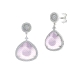 1PPL267      PEND.PLATA RODIADA PIEDRA N