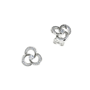 1PPL287      PENDIENTES PLATA RODIADA