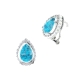 1PPL313      PENDIENTES PLATA RODIADA