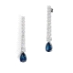 PENDIENTES PLATA RODIADA
