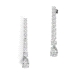 PENDIENTES PLATA RODIADA