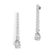 PENDIENTES PLATA RODIADA