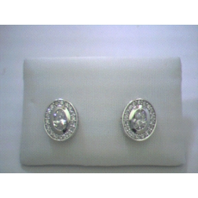 1PPL237      PENDIENTES PLATA RODIADA