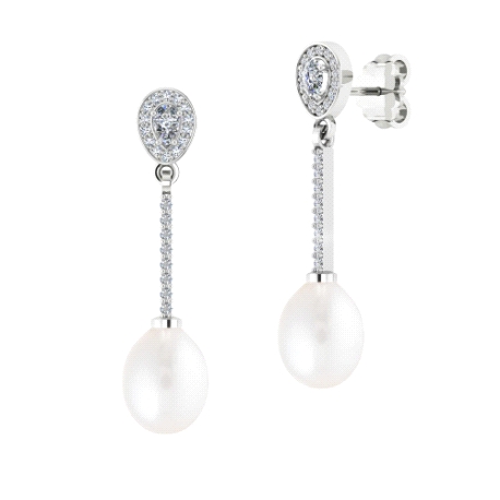 1PPL279      PENDIENTES PLATA RODIADA