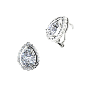 1PPL313      PENDIENTES PLATA RODIADA