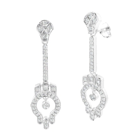 PENDIENTES PLATA RODIADA