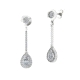 1PEB1251     PENDIENTES ORO BLANCO