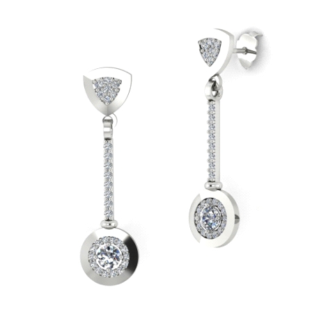 1PEB1252     PENDIENTES ORO BLANCO