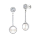 1PEB1263     PENDIENTES ORO BLANCO