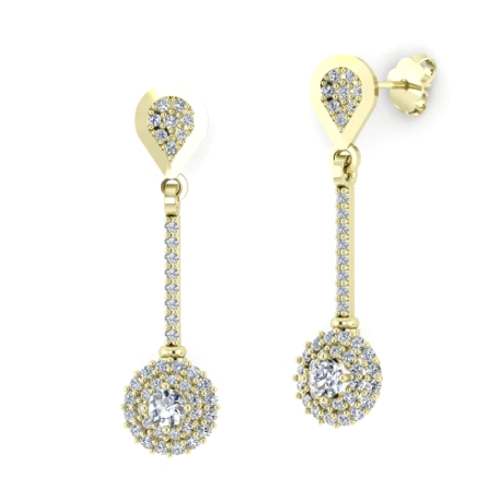 1PE 650      PENDIENTES ORO