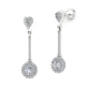 1PEB1268     PENDIENTES ORO BLANCO