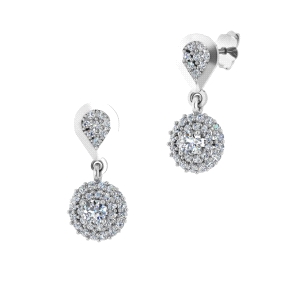 1PEB1285     PENDIENTES ORO BLANCO