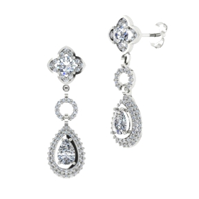 1PEB1303     PENDIENTES ORO BLANCO