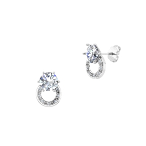 1PEB1319     PENDIENTES ORO BLANCO