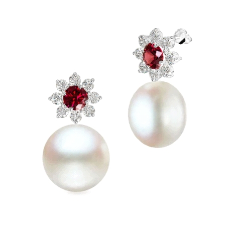 1PEB1366     PEND.ORO BLANCO PERLA