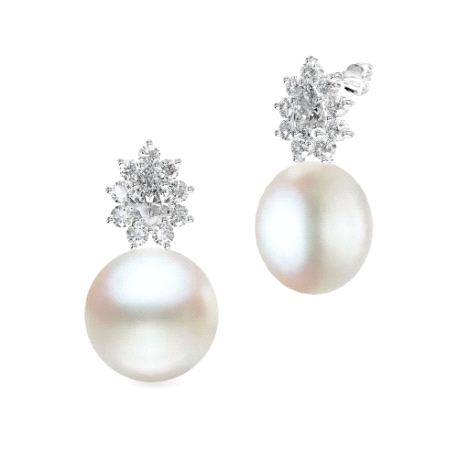 1PEB1368     PEND.ORO BLANCO PERLA