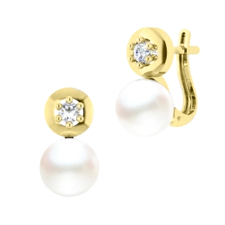 PENDIENTES CATALAN NIÑA PERLA