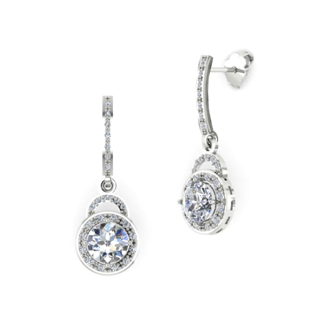 1PEB1301     PENDIENTES ORO BLANCO