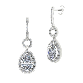 1PEB1322     PENDIENTES ORO BLANCO