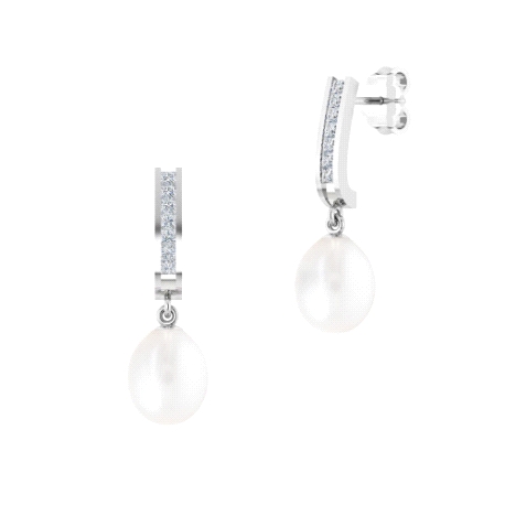 1PPL219      PENDIENTES PLATA RODIADA