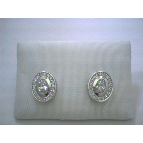 1PPL237      PENDIENTES PLATA RODIADA