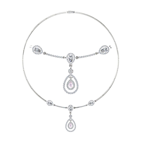 GARGANTILLA PLATA RODIADA