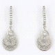 1PEB1179     PENDIENTES ORO BLANCO