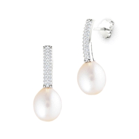 1PEB1276     PENDIENTES ORO BLANCO