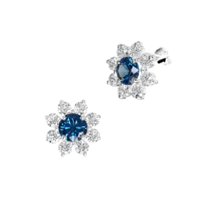 1PEB1365     PENDIENTES ORO BLANCO