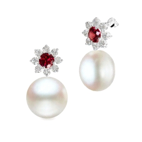 1PEB1366     PEND.ORO BLANCO PERLA