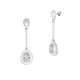 PENDIENTES ORO BLANCO