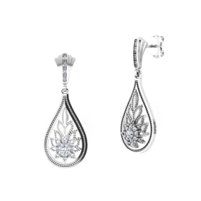 1PPL290      PENDIENTES PLATA RODIADA