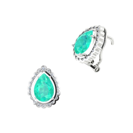 PEN. PLATA  RODIADOS DOBLETE ESMERALDA