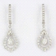 1PEB1175     PENDIENTES ORO BLANCO