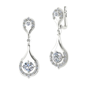 1PEB1337     PEND.ORO BLANCO P.FINA