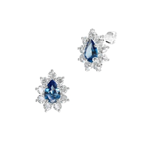 1PEB1367     PENDIENTES ORO BLANCO