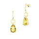 PENDIENTES ORO PIEDRA FINA