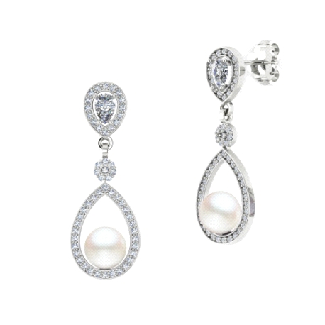 1PPL253      PENDIENTES PLATA RODIADA