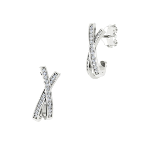 1PPL309      PENDIENTES PLATA RODIADA