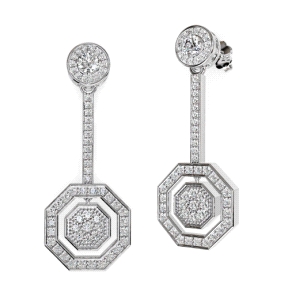 PENDIENTES PLATA RODIADA