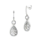 1PEB1313     PENDIENTES ORO BLANCO