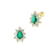 1PEB1367     PENDIENTES ORO BLANCO