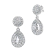 PENDIENTES ORO BLANCO