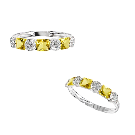 SORTIJAS ORO BLANCO