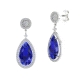1PPL266      PEND.PLATA RODIADA PIEDRA N