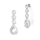 PENDIENTES PLATA RODIADA