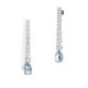 PENDIENTES PLATA RODIADA